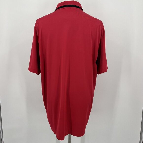 Nike Golf Tour Performance Red Polo Shirt XL Extra Large - Picture 7 of 8